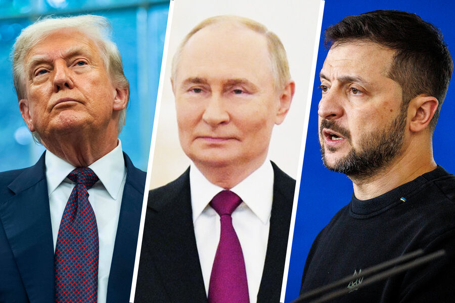 Tramp Putin-Zelenski danışıqlarında iştirak etmək istəmir