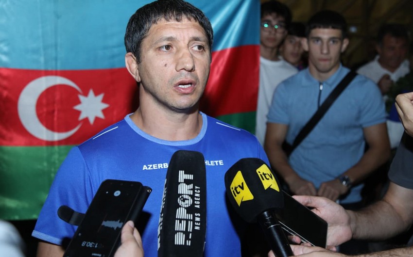 Azərbaycanın güləş millisinin böyük məşqçisi: "Dünya çempionatında əldə olunan 1 dəst medal uğurlu nəticədir"