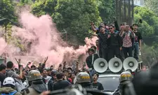 İndoneziyada polisə qarşı etiraz aksiyaları başlayıb
