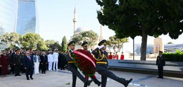 Bakıda Türk şəhidliyi ziyarət edilib
