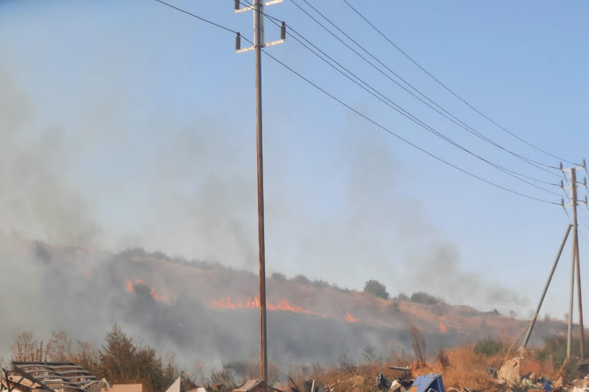 Xocalı rayonunda yenidən yanğın hadisəsi qeydə alınıb.