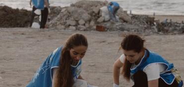 Leyla Əliyeva və Arzu Əliyeva Bilgəhdə təmizlik aksiyasında iştirak ediblər