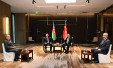 Prezident İlham Əliyevin Rəcəb Tayyib Ərdoğanla görüşü keçirilib - YENİLƏNİB