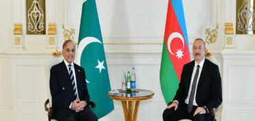 Prezident İlham Əliyevin Pakistanın Baş naziri ilə görüşü olub