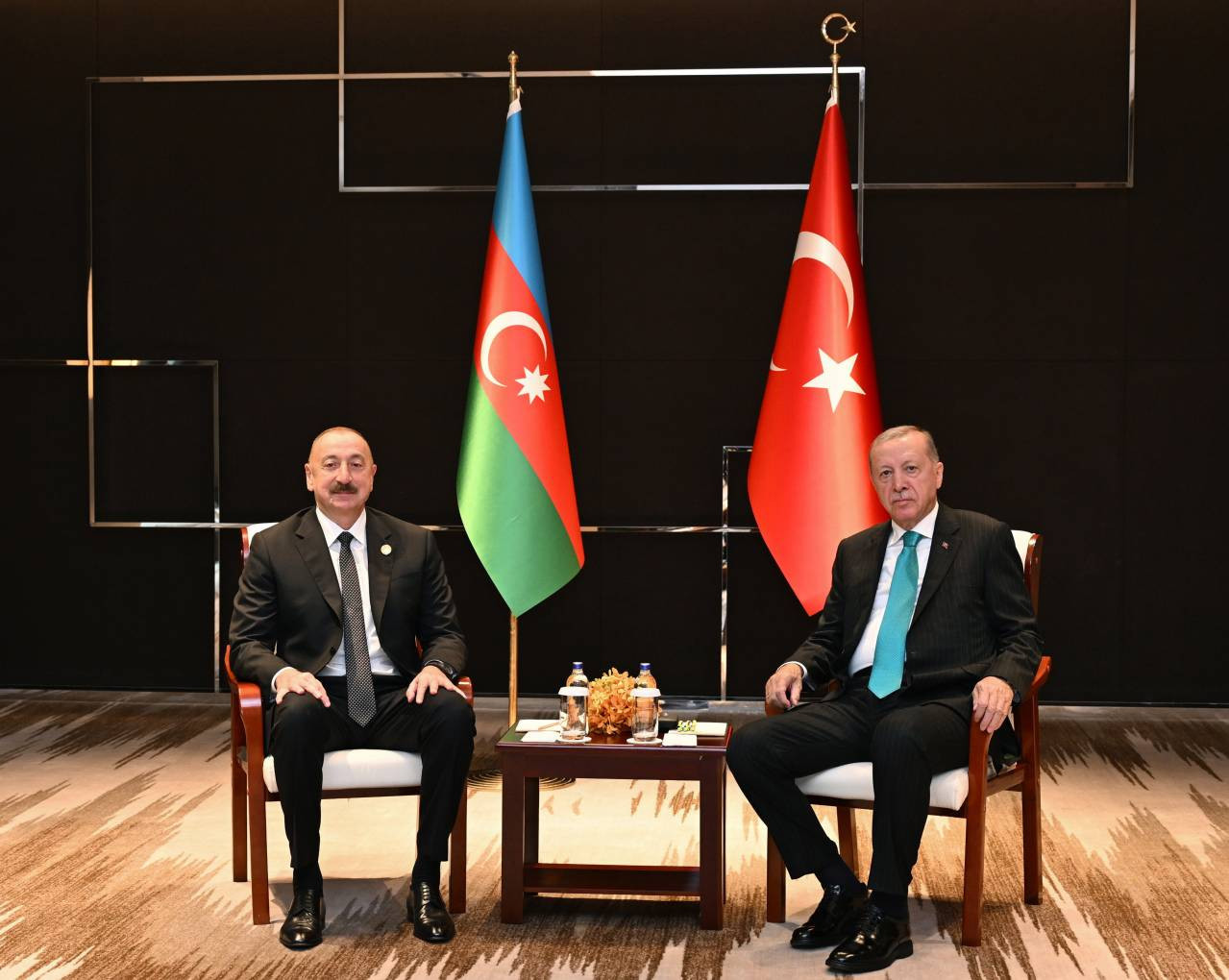 Prezident İlham Əliyevin Rəcəb Tayyib Ərdoğanla görüşü keçirilib - YENİLƏNİB