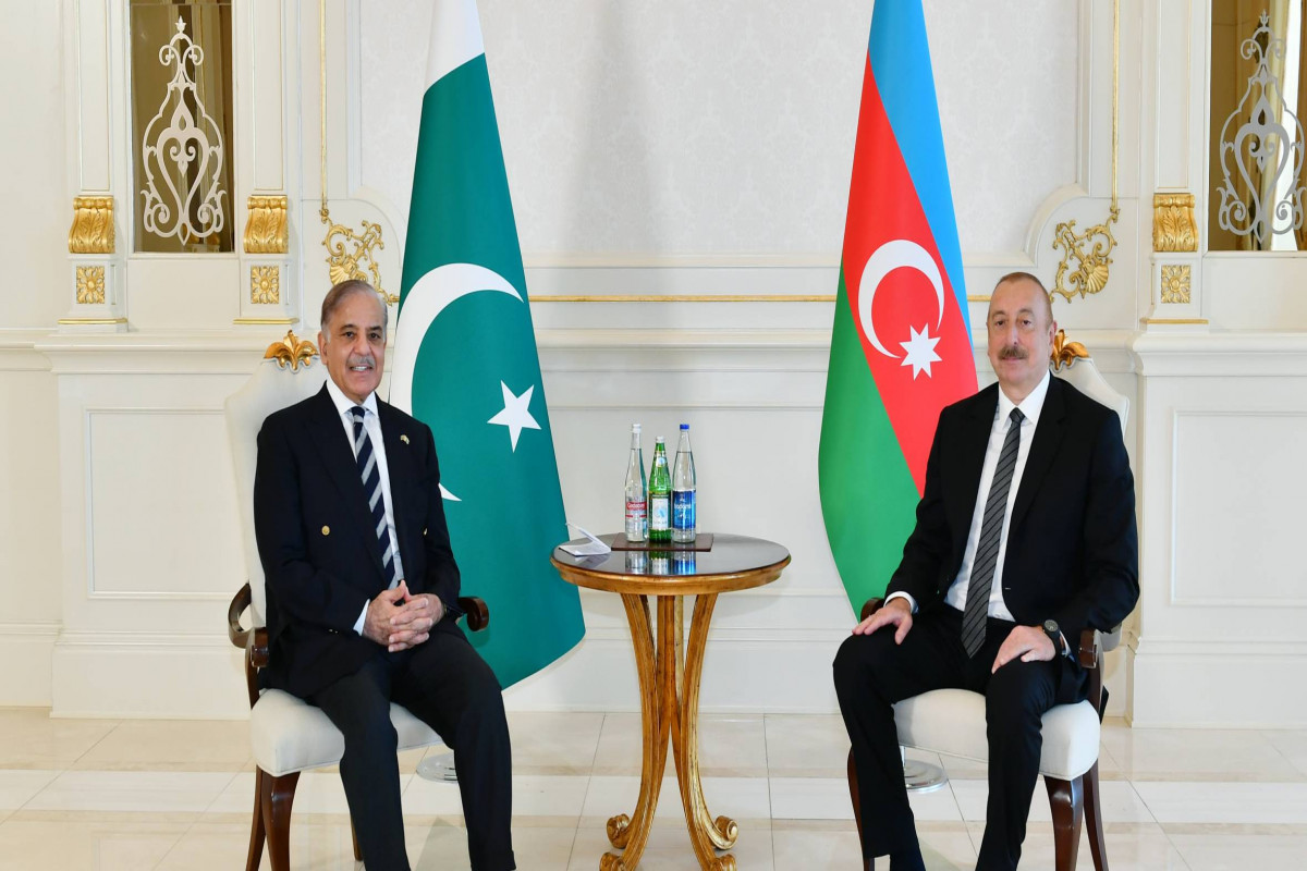 Prezident İlham Əliyevin Pakistanın Baş naziri ilə görüşü olub