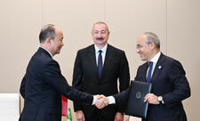 Prezident İlham Əliyev “China National Chemical Engineering” şirkətinin sədri ilə görüşüb