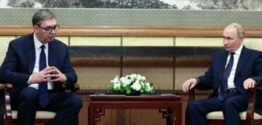 Vuçiç Putinlə görüşdə Azərbaycan təbii qazından danışdı