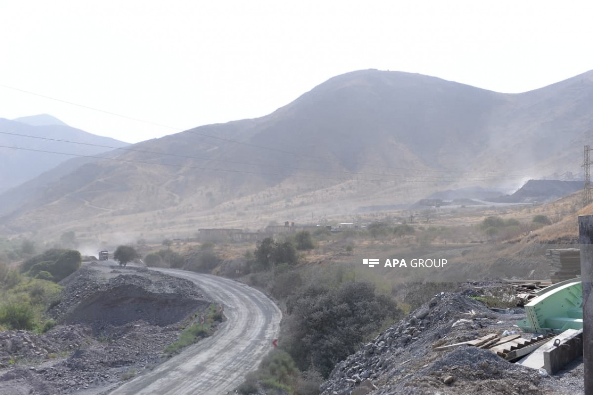 Horadiz-Ağbənd dəmir yolu vasitəsilə Araz İqtisadi Zonası Sənaye Parkına yüklərin daşınmasına başlanılıb - FOTO