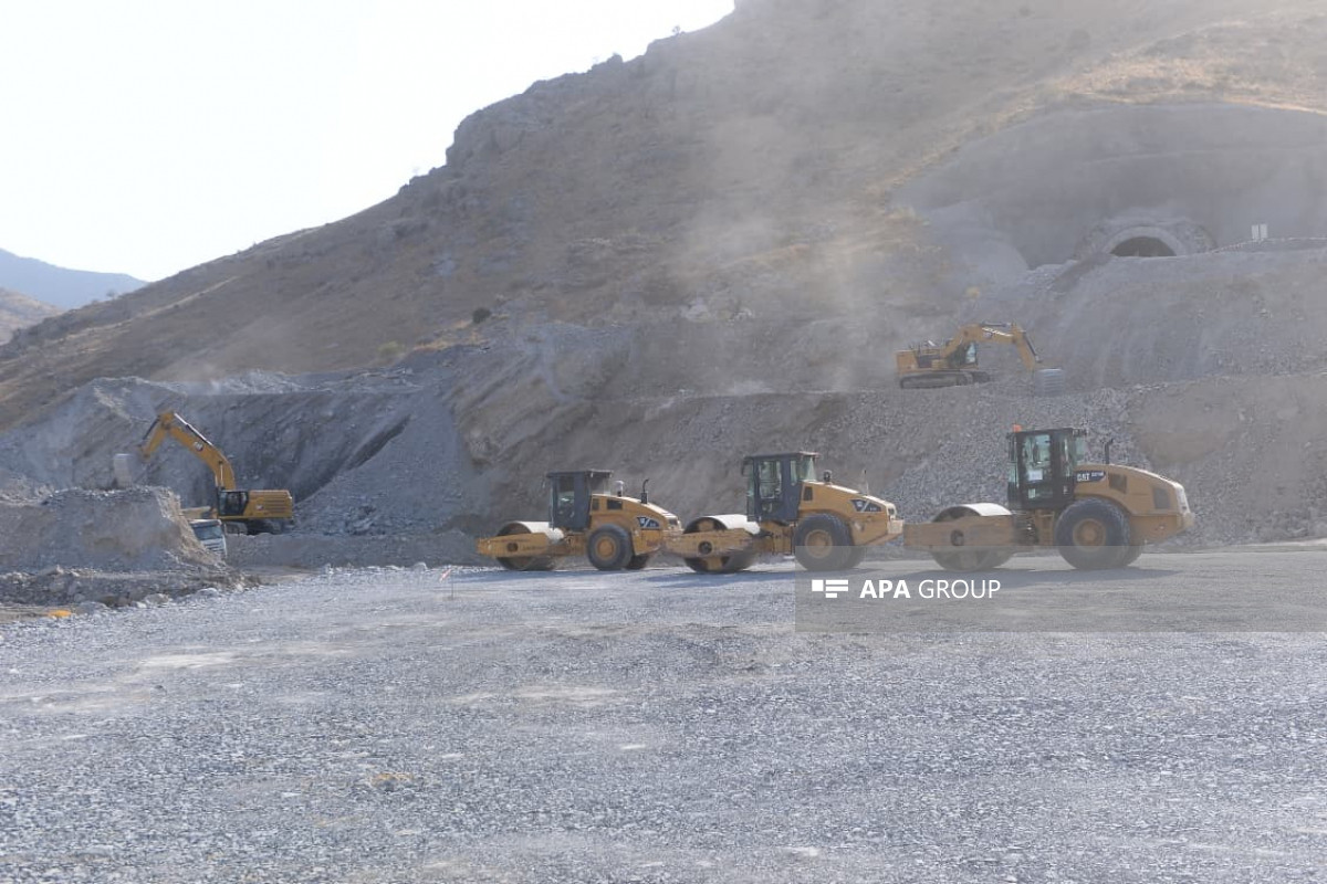 Əhmədbəyli-Horadiz-Mincivan-Ağbənd avtomobil yolunda işlər gələn il tamamlanacaq