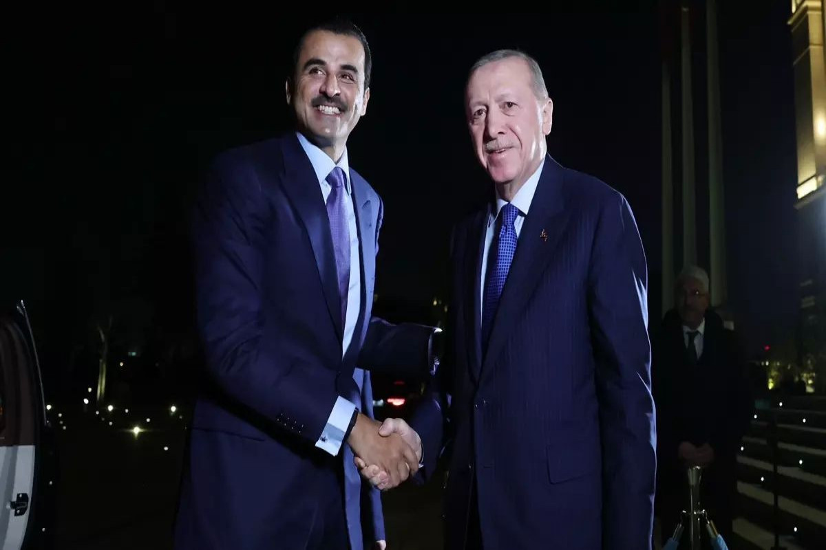 Ərdoğan Qətər əmiri ilə telefonla danışıb