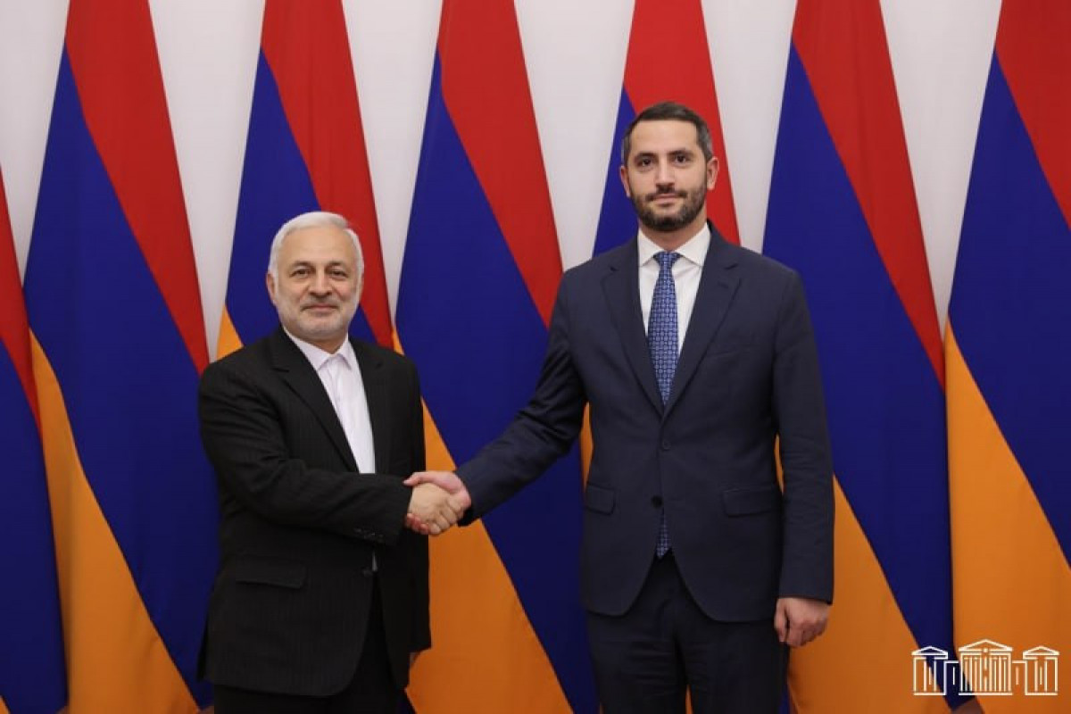 Rubinyan və İran XİN rəhbərinin müavini Ermənistan-Türkiyə dialoqunu müzakirə edib