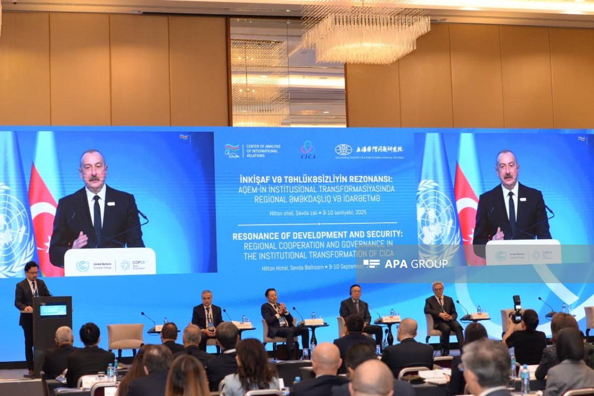 Prezident AQEM-in Beyin Mərkəzləri Forumunun toplantısının iştirakçılarına müraciət ünvanlayıb - YENİLƏNİB