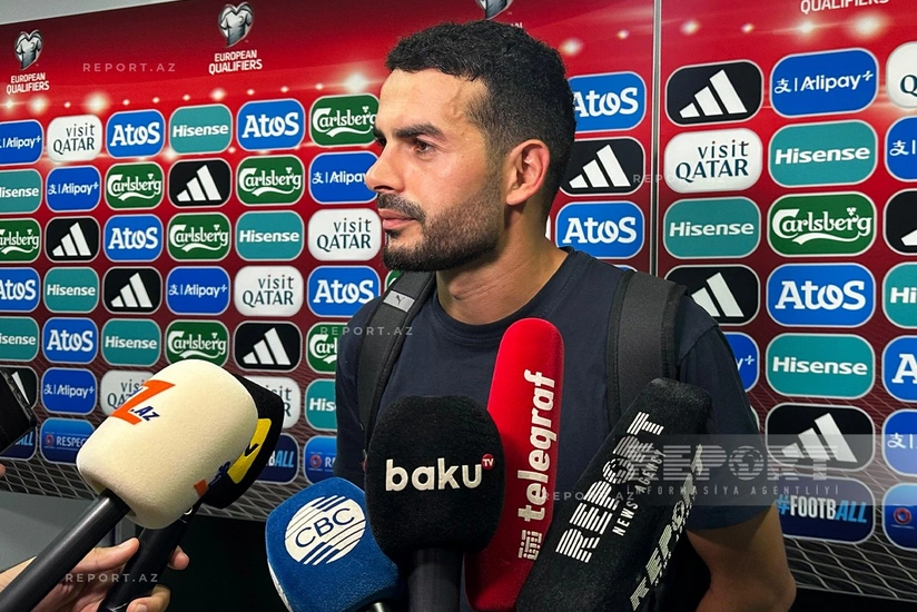 Emin Mahmudov: "Azərbaycan millisində ən çox qol vuran futbolçu olduğum üçün xoşbəxtəm"