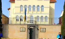 Ukraynanın Azərbaycandakı səfirliyində matəm kitabı açılıb, bayraq endirilib