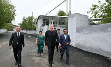 Prezident İlham Əliyev Xocalı rayonunun Badara kəndində olub