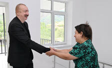Prezident İlham Əliyev Xocalı rayonunun Badara kəndində olub