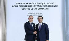 Ceyhun Bayramov özbəkistanlı həmkarı Baxtiyor Saidov ilə görüşüb
