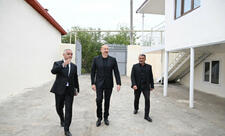 Prezident İlham Əliyev Xocalı rayonunun Seyidbəyli kəndində olub
