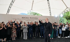 Prezident İlham Əliyev Xocalının Badara, Daşbulaq, Seyidbəyli və Şuşakənd kəndlərinin sakinləri ilə görüşüb -FOTO