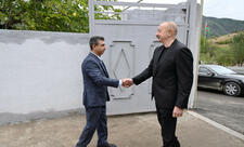 Prezident İlham Əliyev Xocalı rayonunun Badara kəndində olub