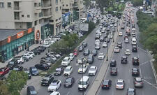 Bakıda sıxlıq olan yollar - SİYAHI
