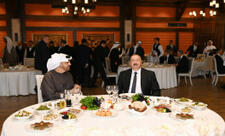 Şuşada İlham Əliyevin adından BƏƏ Prezidentinin şərəfinə rəsmi nahar verilib