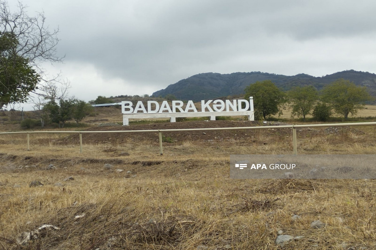 Xocalının Badara kəndinə media-tur təşkil olunub