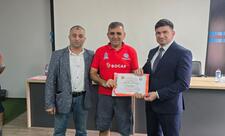 İctimai Birliyin üzvləri Amputant Futbol Komandası ilə görüşüb