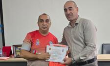 İctimai Birliyin üzvləri Amputant Futbol Komandası ilə görüşüb