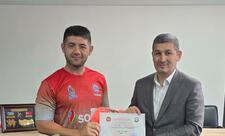 İctimai Birliyin üzvləri Amputant Futbol Komandası ilə görüşüb