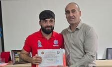 İctimai Birliyin üzvləri Amputant Futbol Komandası ilə görüşüb
