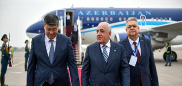 Əli Əsədov Qırğızıstana gedib