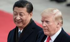 Si Cinpin və Trump telefon danışığı aparır
