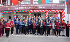 Bakı Türk Anadolu Liseyinin yeni binasının açılışı olub