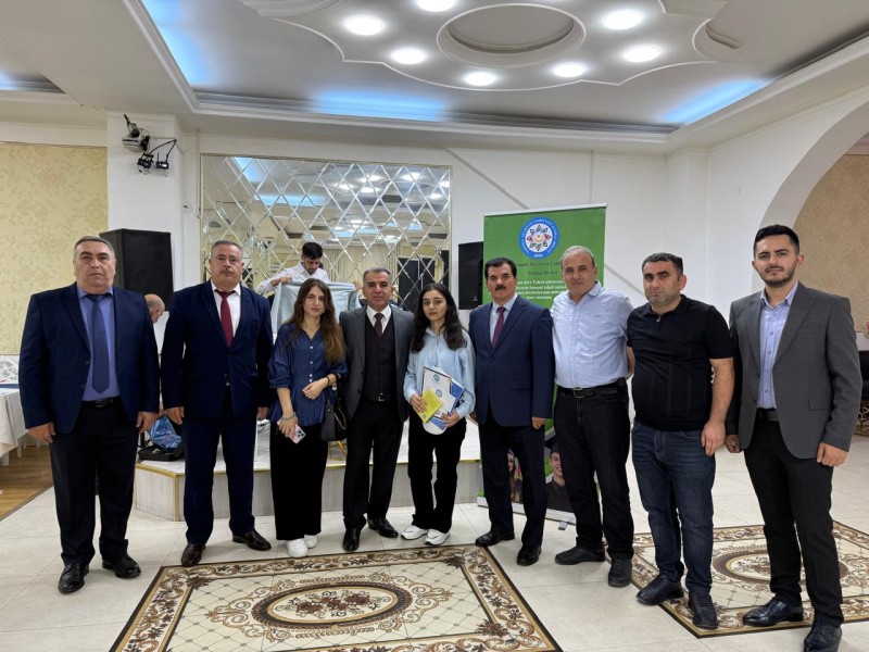 Yardımlı Xeyriyyə Cəmiyyəti tələbə adını qazanan məzunları mükafatlandırdı - FOTOLAR