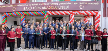 Bakı Türk Anadolu Liseyinin yeni binasının açılışı olub