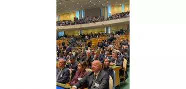 Prezident İlham Əliyev və birinci xanım BMT-nin mənzil qərargahına gəliblər - YENİLƏNİB