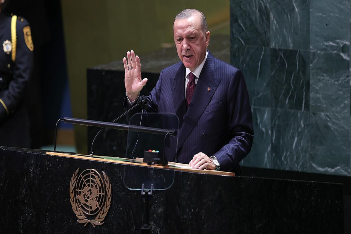 Ərdoğan beynəlxalq ictimaiyyəti Şimali Kipri tanımağa çağırıb