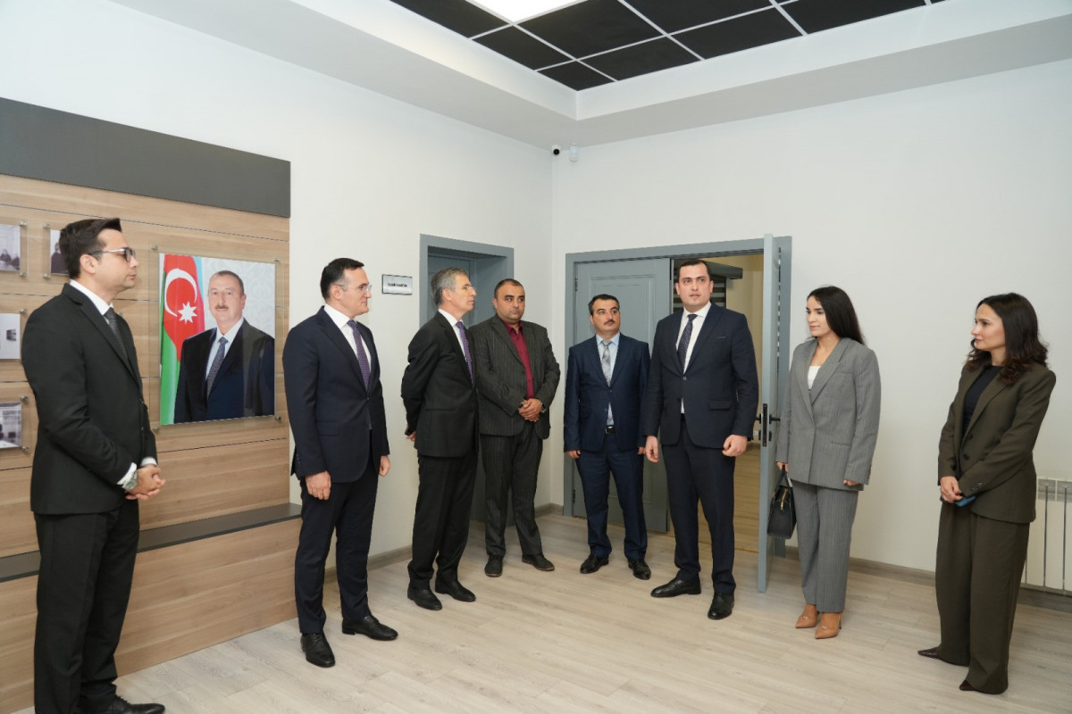 STM-in nümayəndə heyəti Ədliyyə Nazirliyinin Çağrı Mərkəzində olub