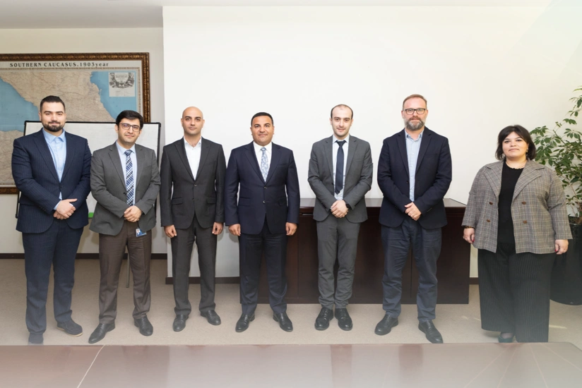 Gürcüstan Milli Bankının nümayəndələri təcrübə mübadiləsi məqsədilə Azərbaycana səfər edib