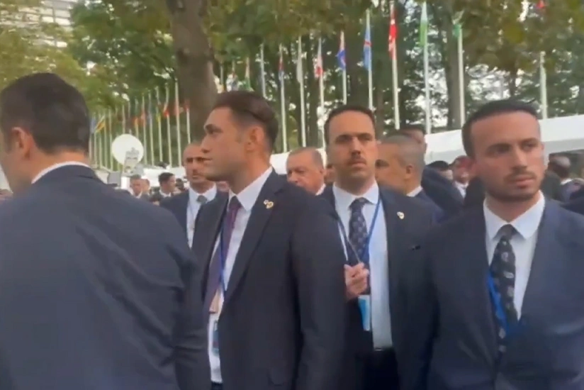 Trampın korteji səbəbindən Ərdoğanın avtomobili Nyu Yorkda saxlanılıb