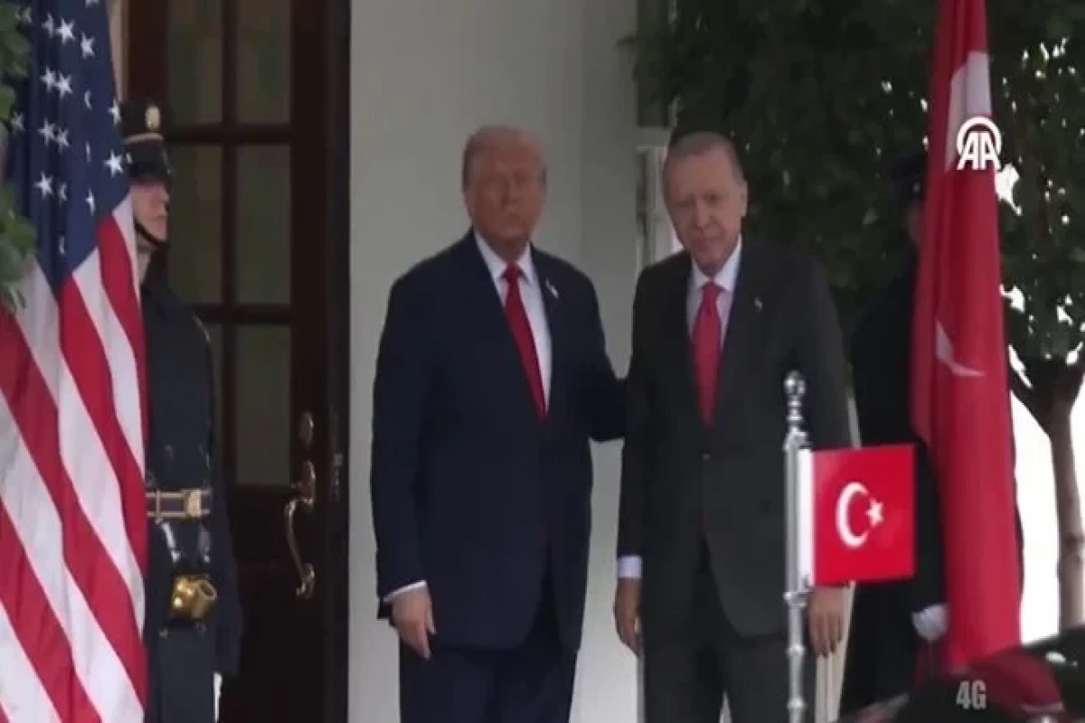 Ərdoğanla Tramp arasında görüş başlayıb