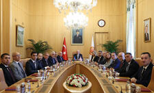 Numan Kurtulmuş Azərbaycan, Türkiyə və ŞKTC dostluq qrupu nümayəndələrini qəbul edib