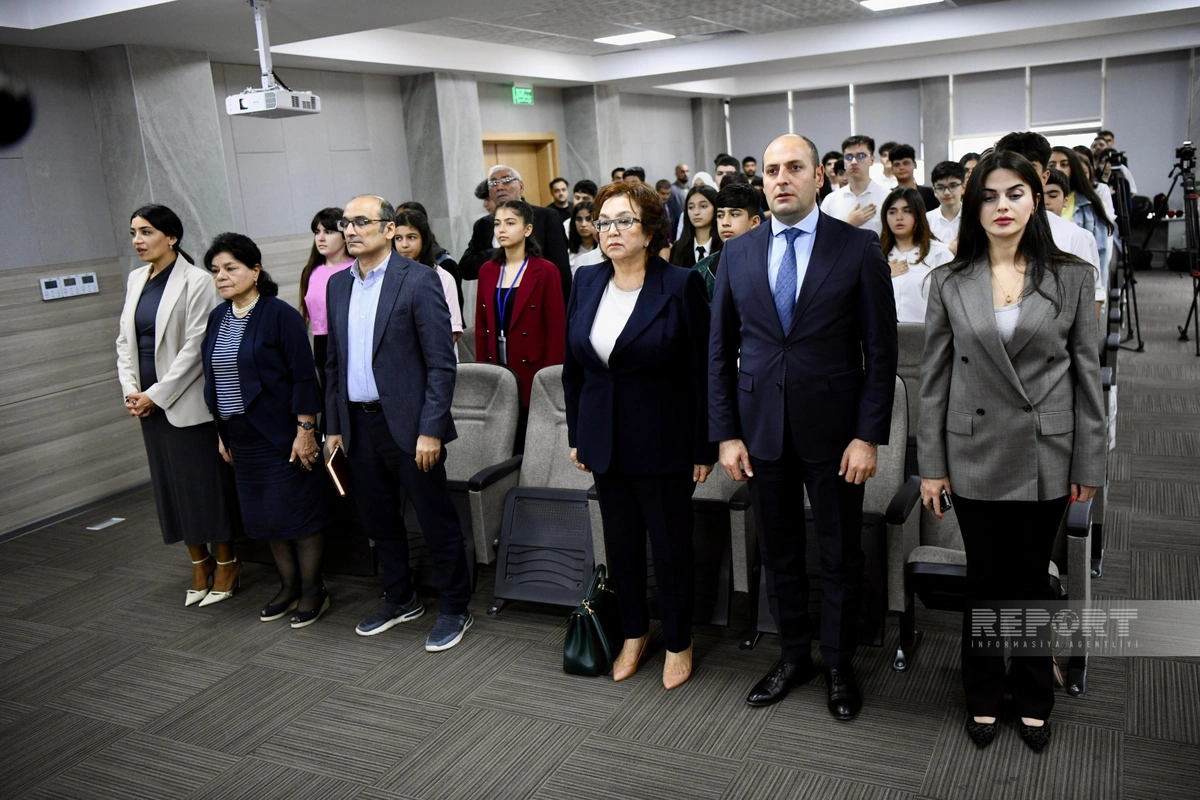 DİM-də Vətən müharibəsi şəhidlərinin məktəbli övladlarının iştirakı ilə görüş keçirilib