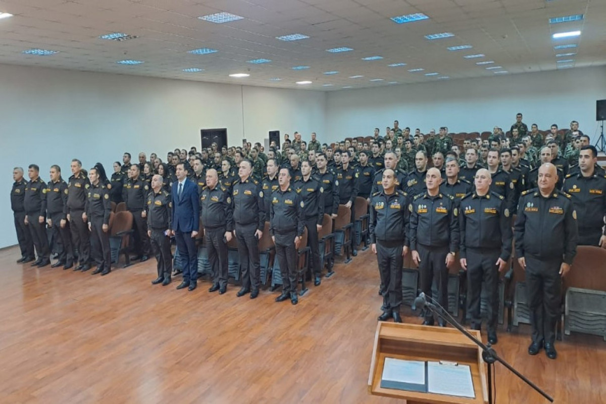 Mülki müdafiə qoşunlarında 27 Sentyabr – Anım Günü qeyd edilib