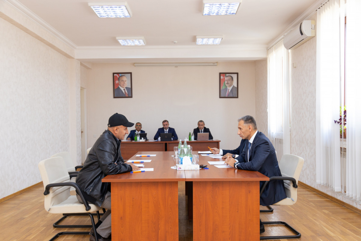 Rəşad Nəbiyev Oğuzda vətəndaşları qəbul edib