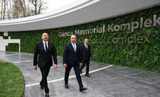 Prezident İlham Əliyev Gəncə Memorial Kompleksinin açılışında iştirak edib - YENİLƏNİB