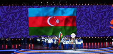 Gəncədə III MDB Oyunlarının açılış mərasimi keçirilib, Prezident və birinci xanım tədbiri izləyiblər - YENİLƏNİB-3 - CANLI