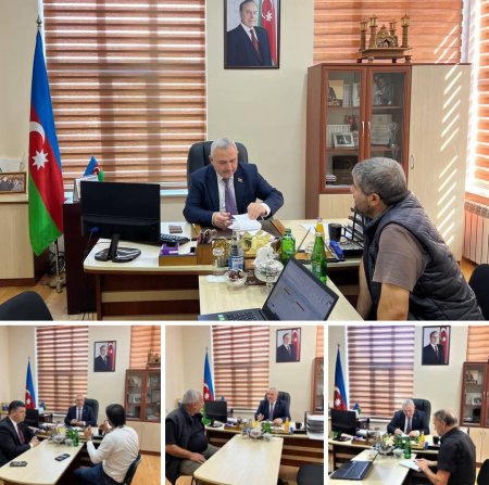 Azər Allahverənov Nardaran qəsəbəsində vətəndaşları qəbul edib